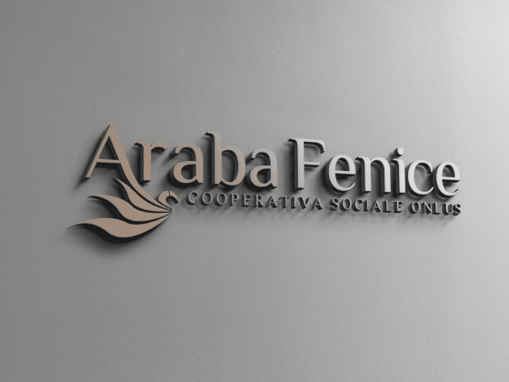 Render 3D Logo Cooperativa Araba Fenice