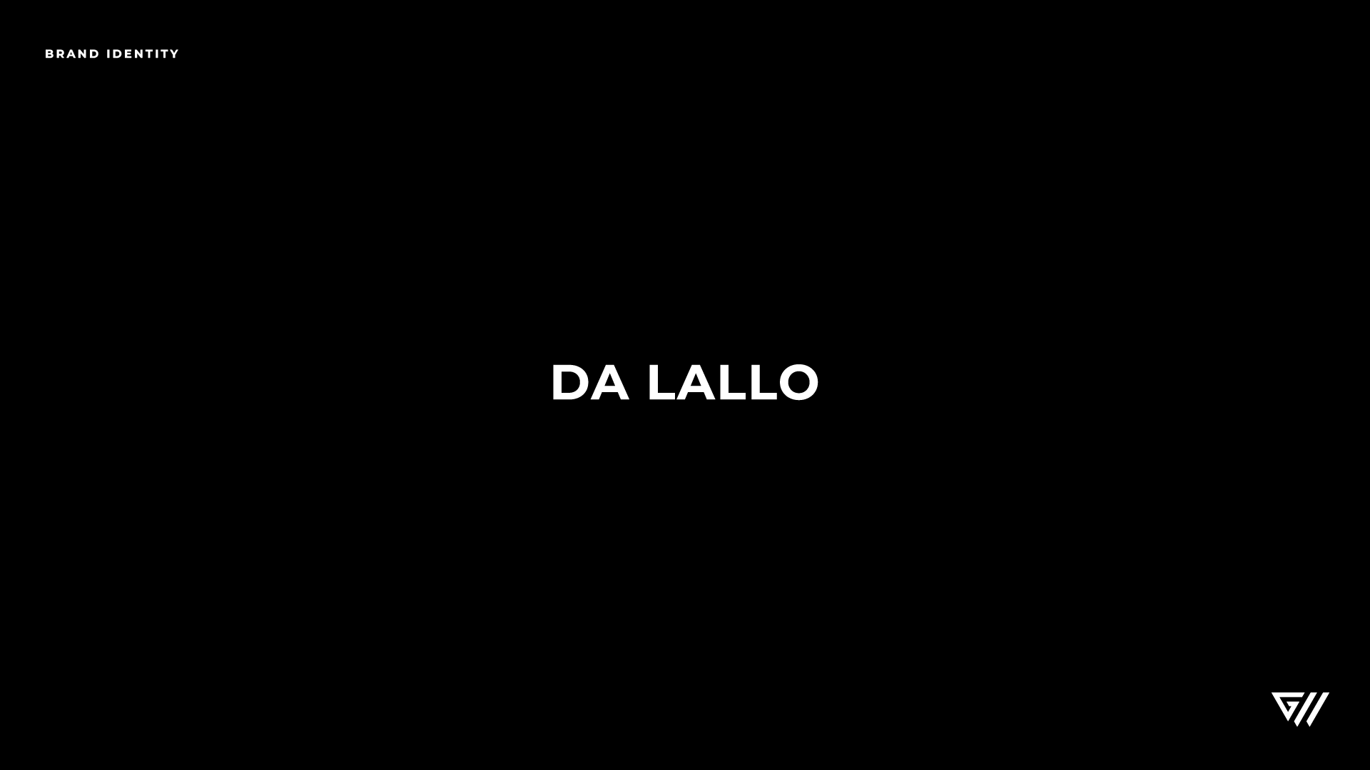 Brand identity Lallo